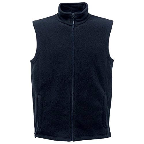 Image of Regatta Mens Micro Fleece Bodywarmer / Gilet (L) (Dark Navy)