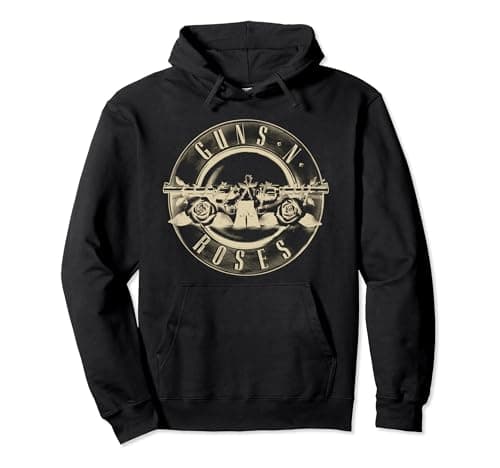 Image of Guns N' Roses Official Reverse Logo Pullover Hoodie