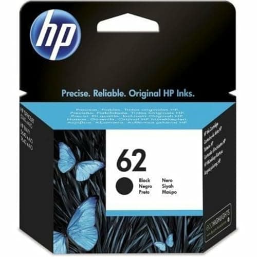 Image of HP 62 Black Original Ink Cartridge Page Yield 200 (P/N C2P04AE)