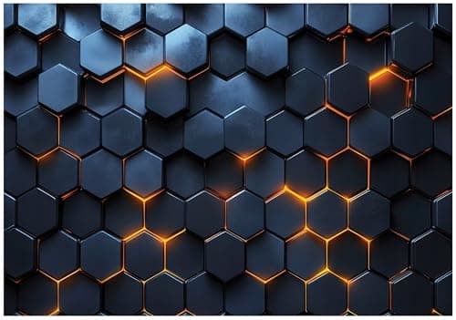 Image of WallArena - Vinyl Wallpaper City Night – 400x280 cm Wallpaper for Living Room & Bedroom - - Wallpapers - Wall Covering - Feature Wall & Photo Wall - 3D Effect - incl. Paste - Bridge Canada Vancouver
