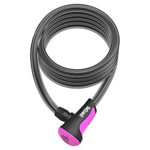 Image of Onguard Neon Series 8156 Coil Cable Lock, 180cmx12mm, Blue