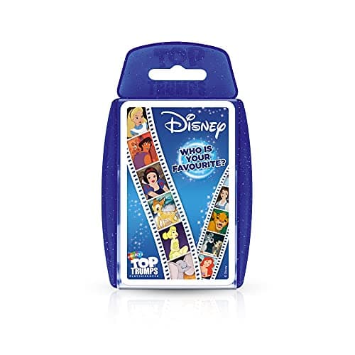 Image of Top Trumps Disney Classics Specials Card Game, Play with Baloo, Dumbo, Alice, Bambi, Cinderella, Snow White, Timon and Pumba, Educational for 2 plus players makes a great gift for ages 6 plus