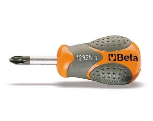 Image of Beta 12920106 Model 1292 N 6X30 Screwdrivers for Cross Head Phillips Screws, Extra Short Series, 6mm x 30mm