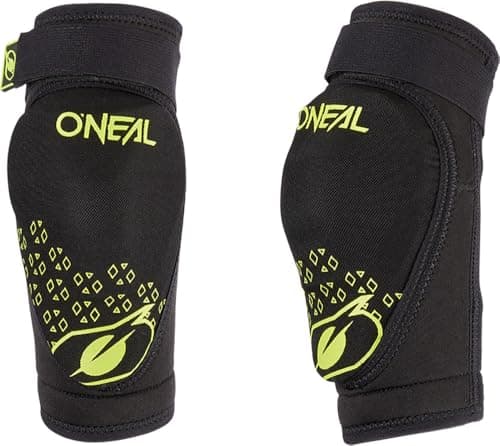 Image of O'NEAL | Elbow Protector | BMX Mountain Bike Downhill | Breathable Neoprene, Lightweight and Ultra Thin Construction, Abrasion Resistant Material | Dirt Elbow Protector | Adult | Black | Size M