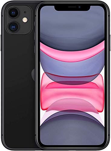 Image of Apple iPhone 11, 64GB, Black (Renewed)