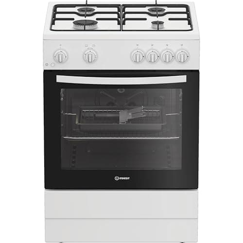 Image of Indesit I6GGMMW/UK 60cm wide Single Oven Gas Cooker - White