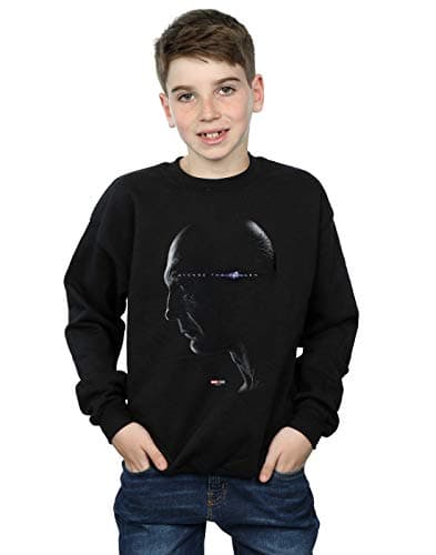 Image of Marvel Boys Avengers Endgame Avenge The Fallen Drax Sweatshirt Black 5-6 Years