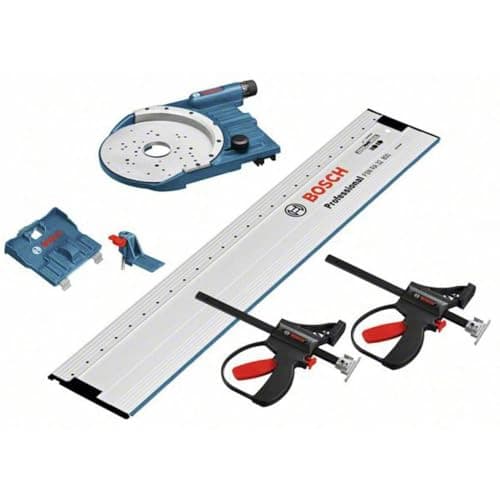 Image of Bosch Professional FSN OFA 32 KIT 800 System Accessory Package (Includes Guide Rail with Hole Pattern, Guide Rail Adapter, 2 Clamps, Auxiliary Adapter)