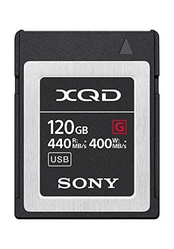 Image of Sony Professional XQD G-Series 120GB memory Card (QD-G120F)