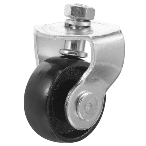 Image of LALADEFIEE Swivel Caster Wheel 1 Pack Steel Sturdy Replacement for Hydraulic Floor Jack Car Accessories