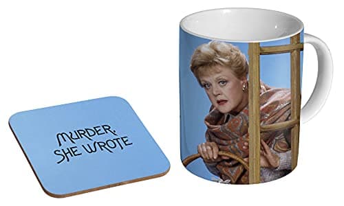 Image of Murder She Wrote Ceramic Tea - Coffee Mug + Coaster Gift Set