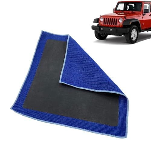 Image of Clay Bar Towel, 29x29 cm Microfibre Car Cleaning Cloths, Professional Premium Microfiber Towels, Car Care Fine Grade Microfiber Clay Towel, Absorbent Car Drying Towel for Car Detailing, Polishing