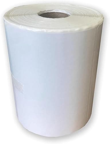 Image of 500 Roll 100mm x 75mm White Direct Thermal Labels Perforated 4 x 3 Inch Postage Courier Blank Labels 25mm Core