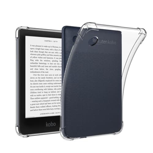 Image of Stianiiie Reinforced Corners Case Lightweight 6" Clear Cover for Kobo Clara/BW/Colour