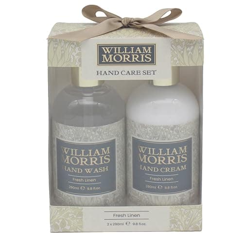 Image of The Leonardo Collection William Morris Artichoke Hand Care | Luxury Hand Cream Gift Set for Women & Men | Nourishing Moisturiser for Dry Skin | Premium Hand Care Kit for Daily Use Gifting & Pampering