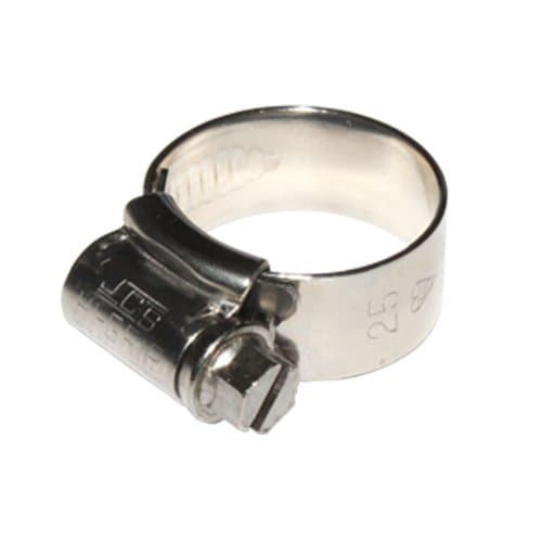 Image of 10 x JCS HI-GRIP HOSE CLIPS SIZE 30 STAINLESS STEEL 22-30mm JUBILEE TYPE 1A