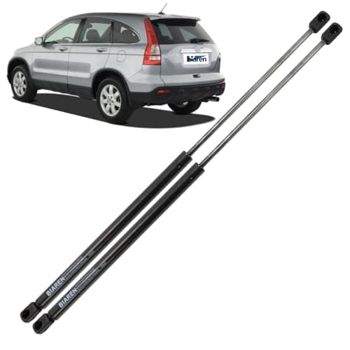 Image of BIAREN 2x Rear Tailgate Boot Gas Struts For Honda CR-V Mk3 (2006-2011) Lift Support System 510 (N) 626 MM 74820SWAA01 74820-SWA-A01 74820SWAA012