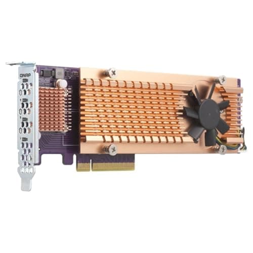 Image of QNAP QM2-4P-384 - Quad M.2 PCIe SSD expansion card