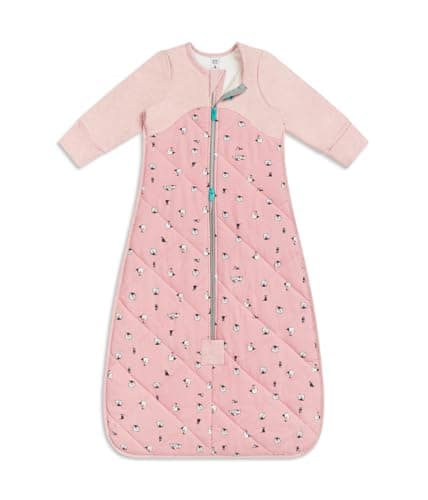 Image of Love To Dream™ Sleep Bag, 6-18 Months - Pink Lamb's Best Friend | Long Sleeve, Lightweight Wearable Blanket & Quilt | 2.5 TOG Ideal for Winter & Autumn (16–20°C) | Machine Washable & Double Zip
