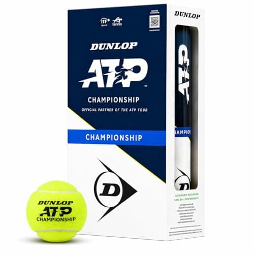 Image of DUNLOP Tennis Ball ATP Championship - for sand, hard court and turf (2x4 balls)