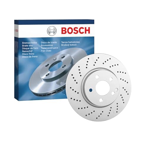 Image of Bosch BD1302 Brake Disc - 322 mm Vented High-Carbon Disc - Front Axle - ECE-R90 Certified - Great Cooling and Noise Suppression, Advanced Corrosion protected - 1 Single Disc