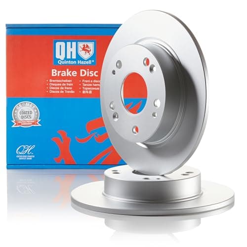 Image of Quinton Hazell Brake Disc/Rotor | Single Disc | Rear | 5 Bolt Holes | Solid | BDC5564