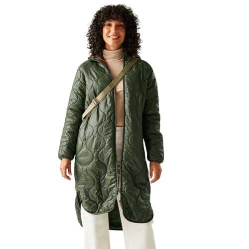 Image of Regatta Womens Triea Quilted Jacket Lightweight Insulated Water Repellent Winter Coat
