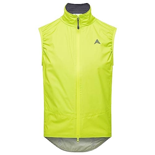 Image of Altura Mens Icon Pocket Rocket Waterproof Packable Cycling Gilet - Lime - Small