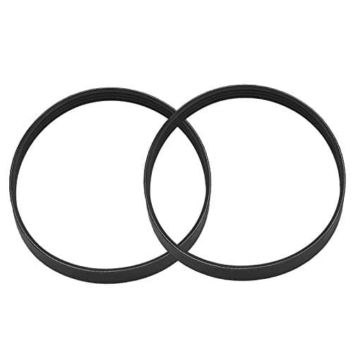 Image of Be In Your Mind 2Pcs 4PJ488 Lawn Mower Drive Belts FLY056/FL267 Compatible with Flymo Easi Glide 300V 330 330XV 330XV Poly V Lawnmowers Rubber Closed Loop Timing Belt