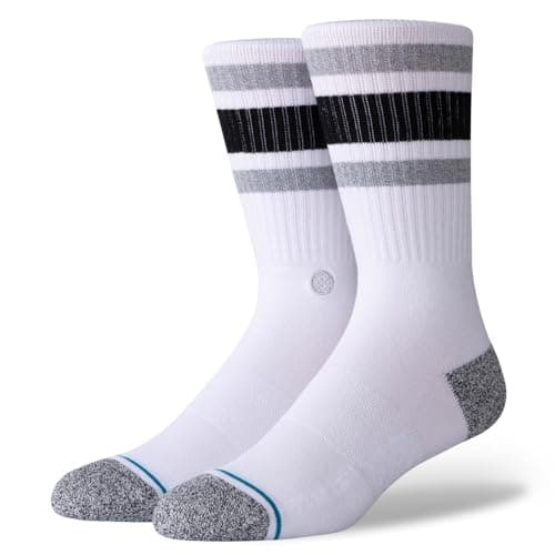 Image of Stance Crew Sock - Boyd - Infiknit (White, Large)