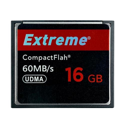 Image of Zhongsir Extreme 16GB Compact Flash Memory Card, High Speed CF Card UDMA Speed Up to 60MB/s SLR Camera CF Cards