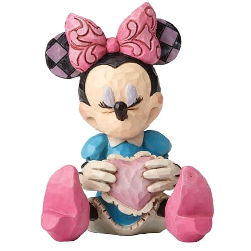 Image of Disney Traditions Jim Shore Minnie Mouse With Heart Figurine