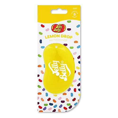 Image of Jelly Belly 15217 3D Jelly Bean Air Freshener - Lemon Drop