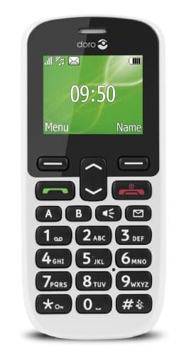 Image of Doro PhoneEasy 508 UK SIM-Free Mobile Phone - White