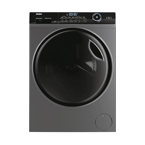 Image of Haier I-Pro Series 5 Freestanding Washer Dryer, 10 Kg Wash + 6 Kg Dry, 1400 RPM, Direct Motion Motor, Wi-Fi, I-Refresh & Anti-Bacterial Treatment, Anthracite, 60x62x85 cm - HWD100-B14959S8NU1