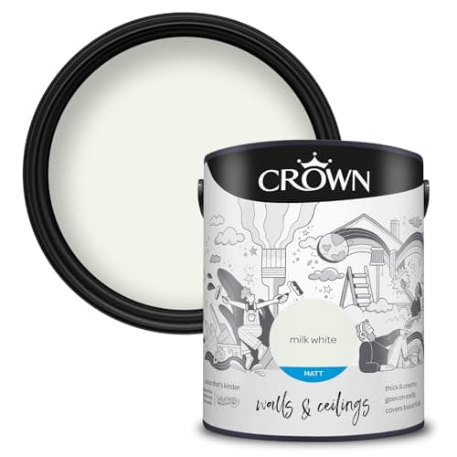Image of Crown Retail Core Emulsion Matt Milk White 5 L