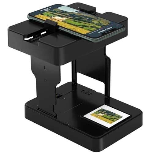 Image of DigitConvert Slide viewer Mobile Film Scanner 35mm, Slide scanner convert 35mm slides and negatives to digital photos using Your smartphone