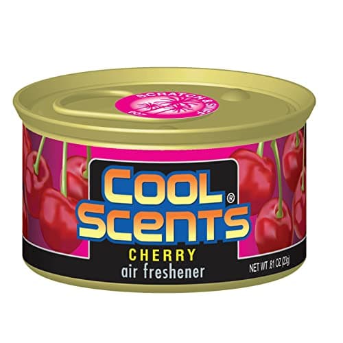 Image of CALIFORNIA SCENTS, COOL SCENTS CHERRY AIR FRESHENER HOME VAN OFFICE TAXI x 6