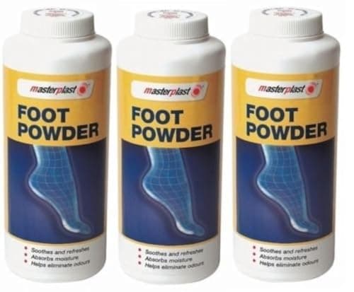 Image of 3 x Foot Feet Powder Refresh Sooth Absorbs Moisture Helps Eliminate Odours Smell