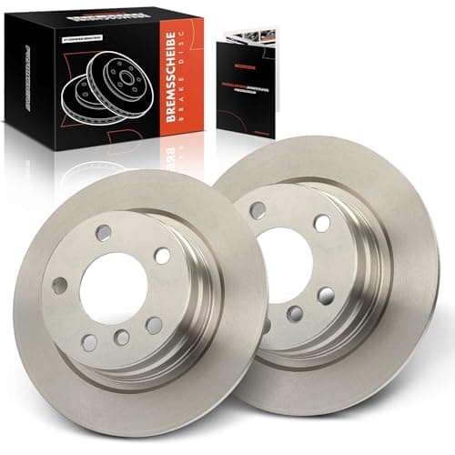 Image of Frankberg Brake Disc Set incl. 2x Discs Rear Solid Ø290mm Compatible with 1 Series F20 2 Cabriolet F23 1 Series F21 2 Coupe F22 F87 Replace# 34216792225