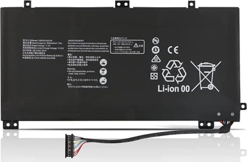 Image of AUZNQEV HB4593J6ECW HB4593J6ECW-31 Laptop Battery for Huawei MateBook 13 2018 2019 2020 WRT-W19 WRT-WX9 WRT-W29 WRT-W29E WRTB-WAH9L HN-W19R HN-W29R HN-W19L 41.7Wh