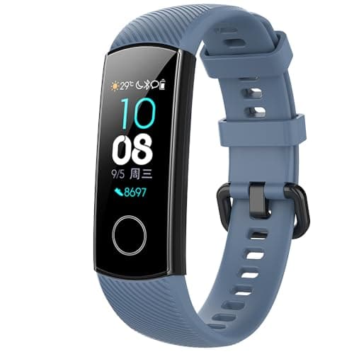 Image of Watch Strap for Honor Band 5 / Band 4, Silicone Sport Replacement Band for Honor Band 5 / Band 4