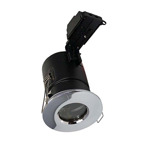 Image of Aurora Fire Rated IP65 Downlight With LED Lamp Pol Chrome
