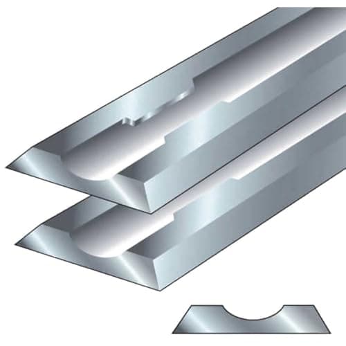 Image of Trend Craft Pro Solid Carbide Planer Blades, 80.5 x 5.9 x 1.2mm, 1 Pair, Double Edged Replacement Planer Blades for AEG, DeWalt, Elu Power Planers, CR/PB25