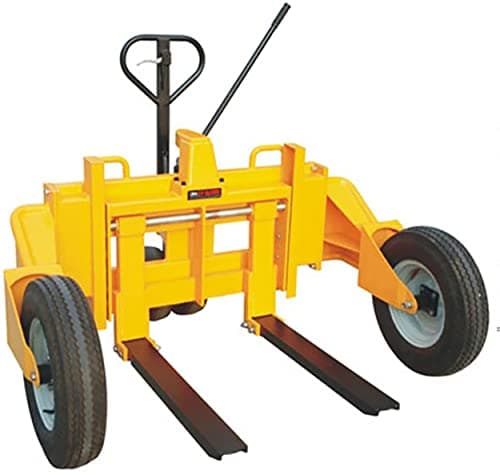 Image of 1200kg All Terrain Off Road Hand Pump Push Pallet Moving Truck Jack Trolley Fully Assembled