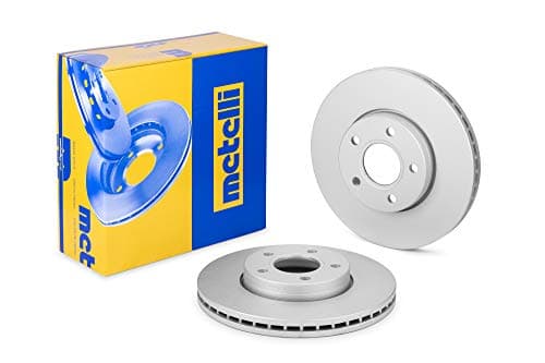 Image of metelligroup 23-0685C Coated Brake Discs, Kit Composed of 2 Brake Discs, Car Spare Part, ECE R90 Certificate