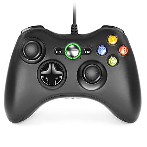 Image of Dhaose Controller for Xbox 360, Gamepad Joystick with Cable, USB Gamepad Wired Controller, PC Wired Joypad Game Controller, Ergonomic Design Game Controller Supports Xbox 360 PC Windows 7/8/10