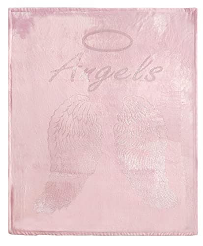 Image of Olivia Rocco Angel Wings Teddy Duvet Cover Set Soft Thermal Quilt Sets Warm Cosy Snug Bedding, Throw Blush Pink