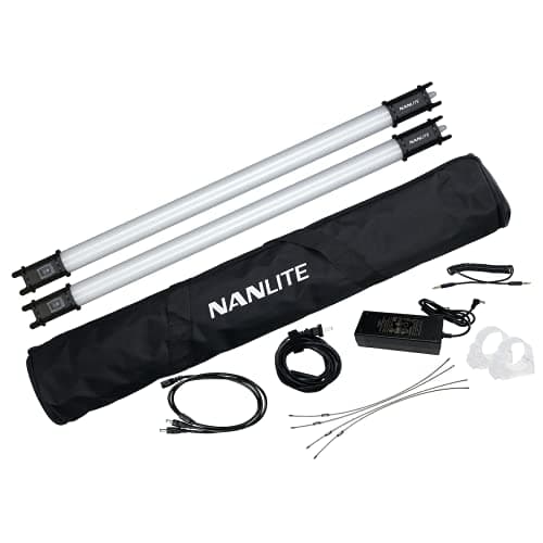 Image of Nanlite Pavotube 15C 2ft Tube 2pc Kit