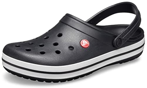 Image of Crocs Crocband Clog Black Size 7 UK Men/ 8 UK Women